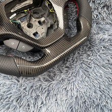 Cargar imagen en el visor de la galería, Volante de fibra de carbono TTD Craft Corvette C7 2014-2019
