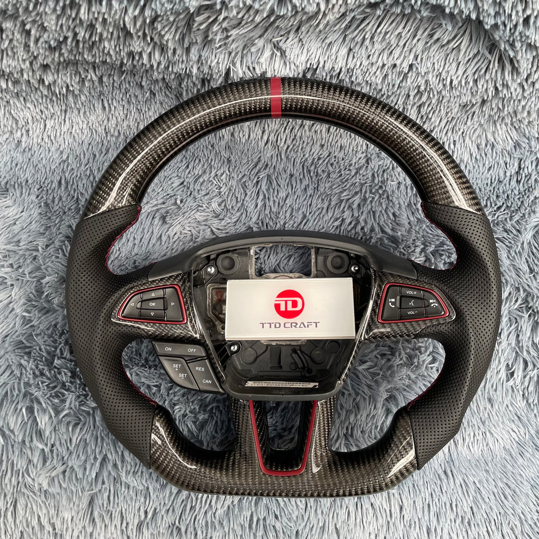 TTD Craft  Ford 2018-2019 Escape Carbon Fiber Steering Wheel