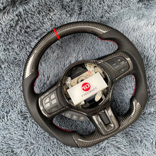 Cargar imagen en el visor de la galería, Volante de fibra de carbono TTD Craft Mitsubishi Evolution 2008-2015 EVO X