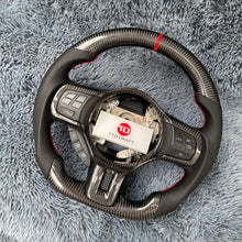 Cargar imagen en el visor de la galería, Volante de fibra de carbono TTD Craft Mitsubishi Evolution 2008-2015 EVO X