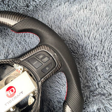 Cargar imagen en el visor de la galería, Volante de fibra de carbono TTD Craft Mitsubishi Evolution 2008-2015 EVO X