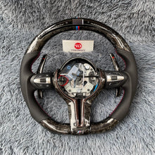 Carregar imagem no visualizador da galeria, TTD Craft BMW M5 M6 F10 F11 F06 F12 F13 F01 F02 F03 F04 F85 F86 Volante de fibra de carbono