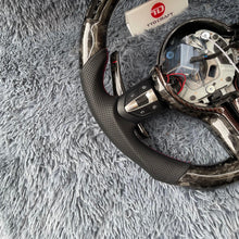 Load image into Gallery viewer, TTD Craft BMW M5 M6 F10 F06 F12 F01 F02 F03 F04 Carbon Fiber Steering Wheel