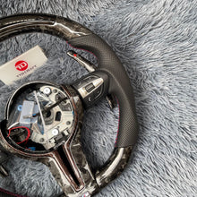 Load image into Gallery viewer, TTD Craft BMW M5 M6 F10 F06 F12 F01 F02 F03 F04 Carbon Fiber Steering Wheel