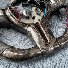 Load image into Gallery viewer, TTD Craft BMW M5 M6 F10 F06 F12 F01 F02 F03 F04 Carbon Fiber Steering Wheel