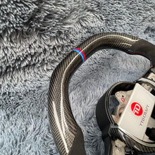 Load image into Gallery viewer, TTD Craft BMW M5 M6 F10 F06 F12 F01 F02 F03 F04 Carbon Fiber Steering Wheel