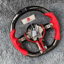Carregar imagem no visualizador da galeria, TTD Craft BMW M5 M6 F10 F11 F06 F12 F13 F01 F02 F03 F04 F85 F86 Volante de fibra de carbono
