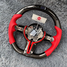 Load image into Gallery viewer, TTD Craft BMW M5 M6 F10 F06 F12 F01 F02 F03 F04 Carbon Fiber Steering Wheel