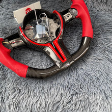 Load image into Gallery viewer, TTD Craft BMW M5 M6 F10 F06 F12 F01 F02 F03 F04 Carbon Fiber Steering Wheel