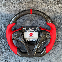 Carregar imagem no visualizador da galeria, TTD Craft 2015-2020 TLX Type S A-Spec Advance Package SH-AWD V6 / 2014-2020 MDX Sport Hybrid SH-AWD V6 Volante de fibra de carbono