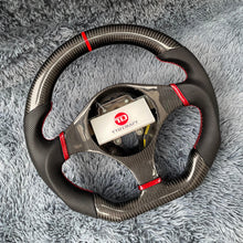 Загрузить изображение в средство просмотра галереи, TTD Craft Mitsubishi 2001-2007 Evo 7 8 9 Carbon Fiber Steering Wheel