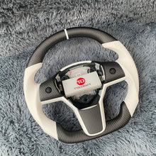 Lade das Bild in den Galerie-Viewer, TTD Craft Tesla Model 3 Y Carbon Fiber Steering Wheel