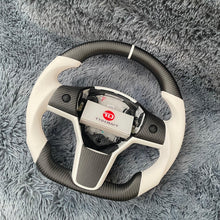 Lade das Bild in den Galerie-Viewer, TTD Craft Tesla Model 3 Y Carbon Fiber Steering Wheel