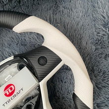 Lade das Bild in den Galerie-Viewer, TTD Craft Tesla Model 3 Y Carbon Fiber Steering Wheel