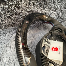 Load image into Gallery viewer, TTD Craft 1 SERIES E82 E88 / 3 SERIES E90 E91 E92 E93 / X1 E84 Carbon Fiber Steering Wheel with LED