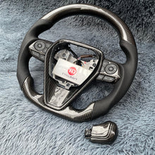 Carregar imagem no visualizador da galeria, Volante de fibra de carbono TTD Craft 8ª geração Camry 2018 - 2024 SE XSE TRD V6 V4 Avalon Venza