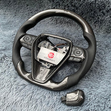 Carregar imagem no visualizador da galeria, Volante de fibra de carbono TTD Craft 8ª geração Camry 2018 - 2024 SE XSE TRD V6 V4 Avalon Venza