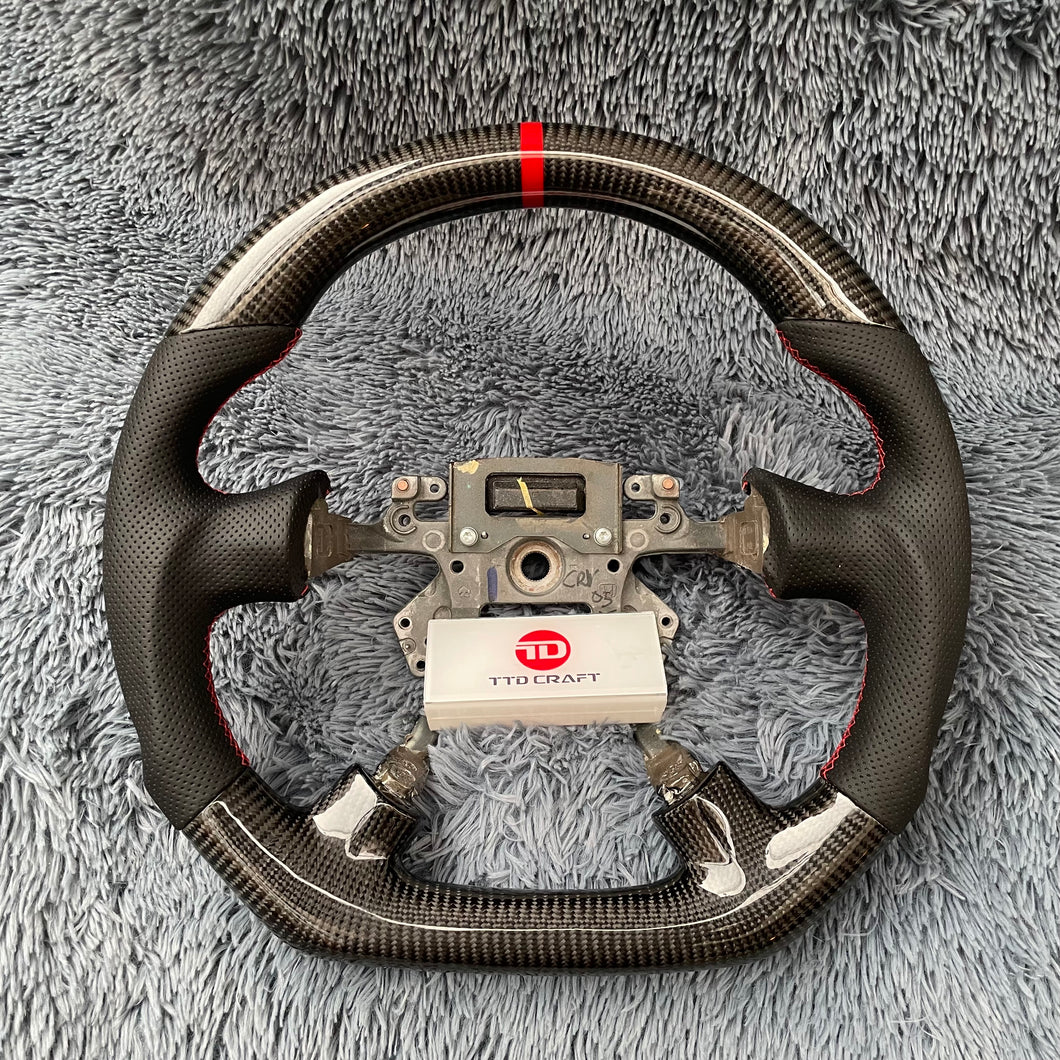 TTD Craft  2th gen  CRV  2002-2006 Carbon Fiber Steering Wheel