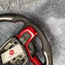 Загрузить изображение в средство просмотра галереи, TTD Craft Ford 2015-2020 F150 Raptor /2017-2022 F250/ 2017-2022 F350 Carbon Fiber Steering Wheel