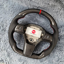 Загрузить изображение в средство просмотра галереи, TTD Craft Tesla Model 3 Y Carbon Fiber Steering Wheel
