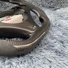 Load image into Gallery viewer, TTD Craft 1 SERIES E82 E88 / 3 SERIES E90 E91 E92 E93 / X1 E84 Carbon Fiber Steering Wheel