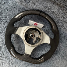 Загрузить изображение в средство просмотра галереи, TTD Craft 2001-2007 Evo 7 8 9 Carbon Fiber Steering Wheel