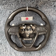 Load image into Gallery viewer, TTD Craft Jeep 2016-2021 Cherokee / Grand Cherokee Carbon Fiber Steering Wheel