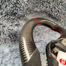 Cargar imagen en el visor de la galería, Volante de fibra de carbono TTD Craft Mitsubishi Evolution 2008-2015 EVO X