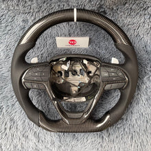 Cargar imagen en el visor de la galería, Volante de fibra de carbono TTD Craft para Jeep Cherokee/Grand Cherokee 2016-2021