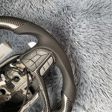 Cargar imagen en el visor de la galería, Volante de fibra de carbono TTD Craft para Jeep Cherokee/Grand Cherokee 2016-2021