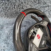 Lade das Bild in den Galerie-Viewer, TTD Craft Benz C63AMG W176 W204AMG W212 W218 C117 E350 SL63 R231 X156 GLA45AMG SLAMG Carbon Fiber Steering Wheel