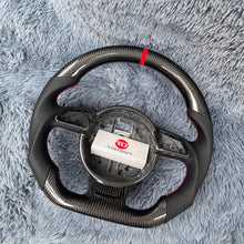 Carregar imagem no visualizador da galeria, TTD Craft Audi B8 B8.5 A3 A4 A5 A6 A7 A8 S3 S4 S5 S6 S7 S8 RS3 RS5 RS6 SQ5 Volante de fibra de carbono