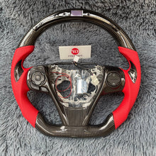 Load image into Gallery viewer, TTD Craft Toyota 2012-2014 Camry 2013-2019 Venza Carbon Fiber Steering wheel With LED