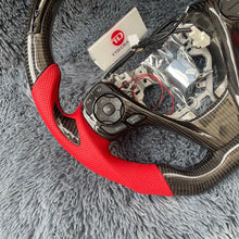 Lade das Bild in den Galerie-Viewer, TTD Craft Toyota 2012-2014 Camry 2013-2019 Venza Carbon Fiber Steering wheel With LED