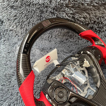 Lade das Bild in den Galerie-Viewer, TTD Craft Toyota 2012-2014 Camry 2013-2019 Venza Carbon Fiber Steering wheel With LED