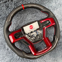 Load image into Gallery viewer, TTD Craft Ford 2015-2020 F150 Raptor / 2017-2022 F250/ 2017-2022 F350 Carbon Fiber Steering Wheel