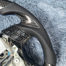 Cargar imagen en el visor de la galería, Volante de fibra de carbono TTD Craft para Honda Accord LX EX DX V6 de séptima generación (2003-2007)