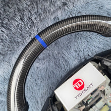 Cargar imagen en el visor de la galería, Volante de fibra de carbono TTD Craft para Honda Accord LX EX DX V6 de séptima generación (2003-2007)