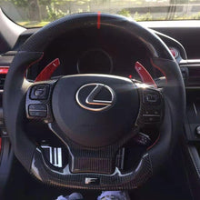 Charger l'image dans la galerie, TTD Craft Lexus 2014-2025 IS 250 350 300 CT200h NX 200T RC RCF sport Carbon Fiber Steering Wheel