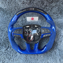 Load image into Gallery viewer, TTD Craft Dodge 2016-2023 Charger Challenger / 2014-2023 Durango Carbon Fiber Steering Wheel