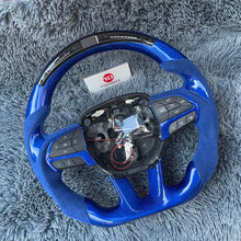 Carregar imagem no visualizador da galeria, Volante de fibra de carbono TTD Craft Dodge 2016-2023 Charger Challenger / 2014-2023 Durango