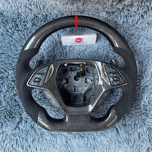 Cargar imagen en el visor de la galería, Volante de fibra de carbono TTD Craft Corvette C7 2014-2019