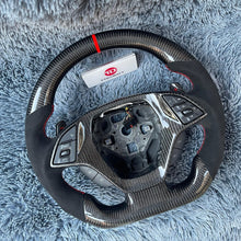 Cargar imagen en el visor de la galería, Volante de fibra de carbono TTD Craft Corvette C7 2014-2019