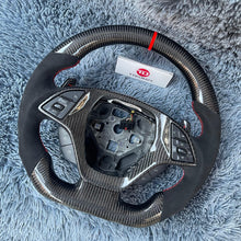 Cargar imagen en el visor de la galería, Volante de fibra de carbono TTD Craft Corvette C7 2014-2019