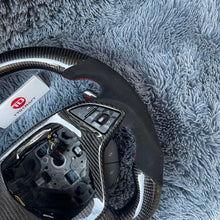 Cargar imagen en el visor de la galería, Volante de fibra de carbono TTD Craft Corvette C7 2014-2019