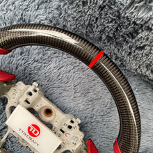 Charger l'image dans la galerie, TTD Craft Lexus 2016-2022 RX350 450h / ES350 ES300/ GS350 GS450 / LX570 / GX460 / GS300 GS200T Carbon Fiber Steering Wheel