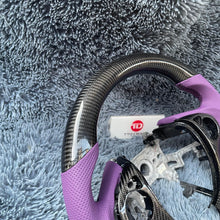 Cargar imagen en el visor de la galería, Volante de fibra de carbono TTD Craft para Honda Accord de 9.ª generación (2013-2017)