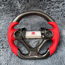 Carregar imagem no visualizador da galeria, Volante de fibra de carbono TTD Craft 9ª geração Civic 2012-2015 Tipo R FK2 SI