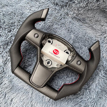 Lade das Bild in den Galerie-Viewer, TTD Craft Tesla Model 3 Y Carbon Fiber Steering Wheel