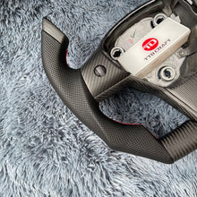 Lade das Bild in den Galerie-Viewer, TTD Craft Tesla Model 3 Y Carbon Fiber Steering Wheel